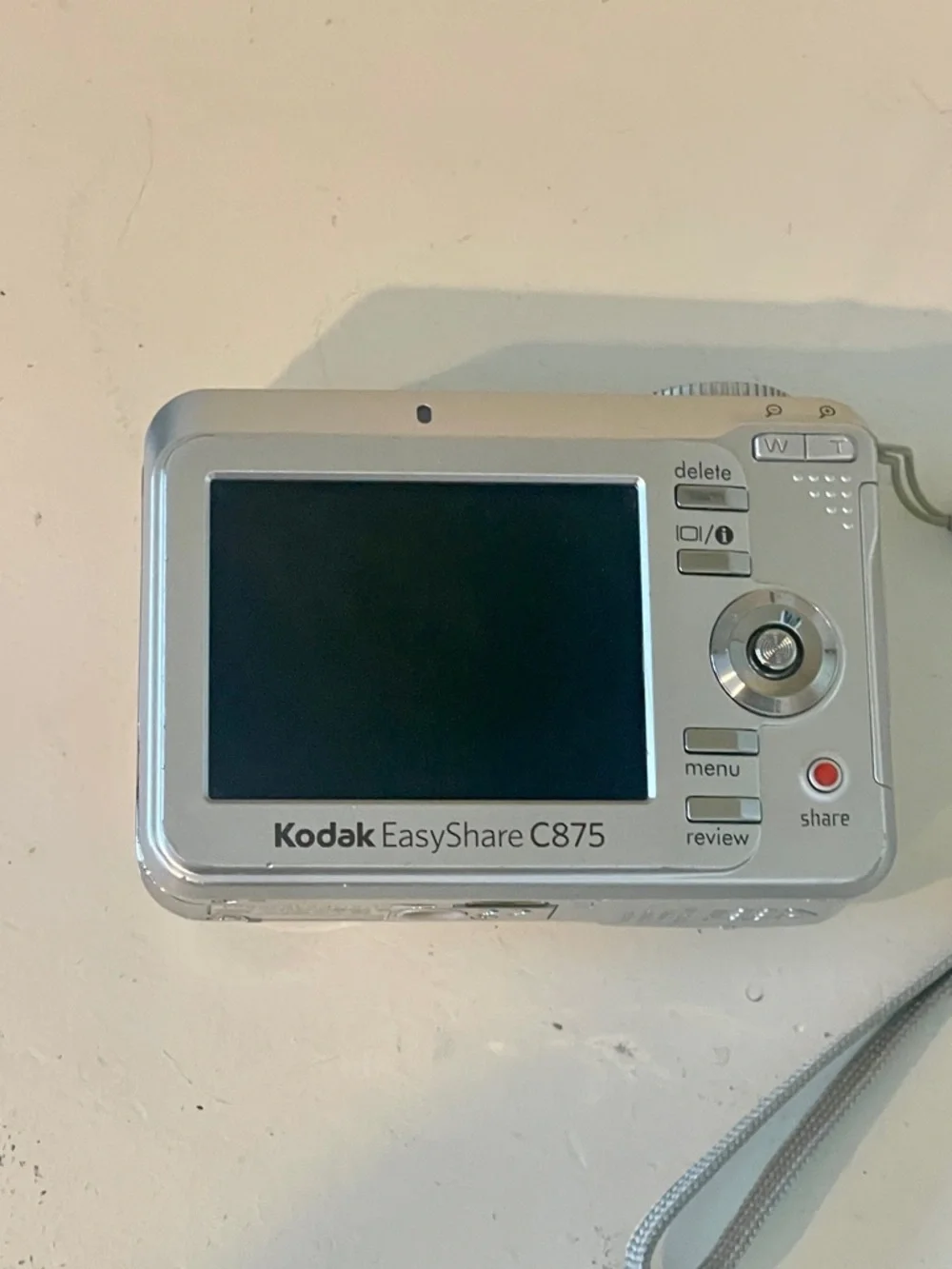 Kodak Digital Camera EasyShare 875 with case NOT WORKING parts only
